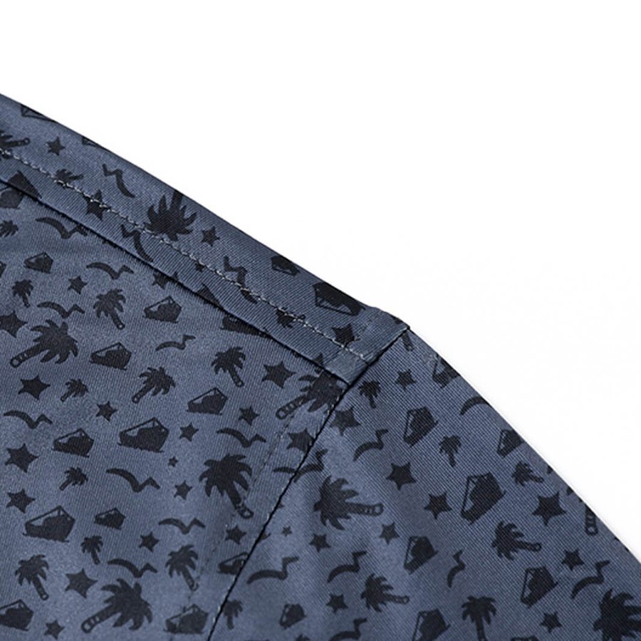 DTWOOO Men's Print Performance Polo – Night Beach — photo 5