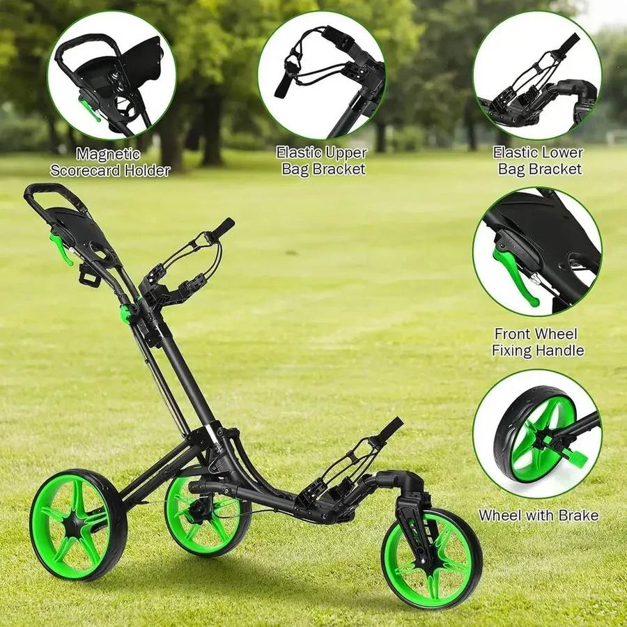 3-Wheel Swivel Front Golf Cart — photo 2